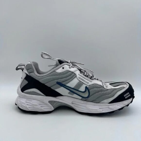 NICE 2007 Nike Air Copious Shoes Mens US10 White Gray 310317-001 Athletic - Picture 3 of 7